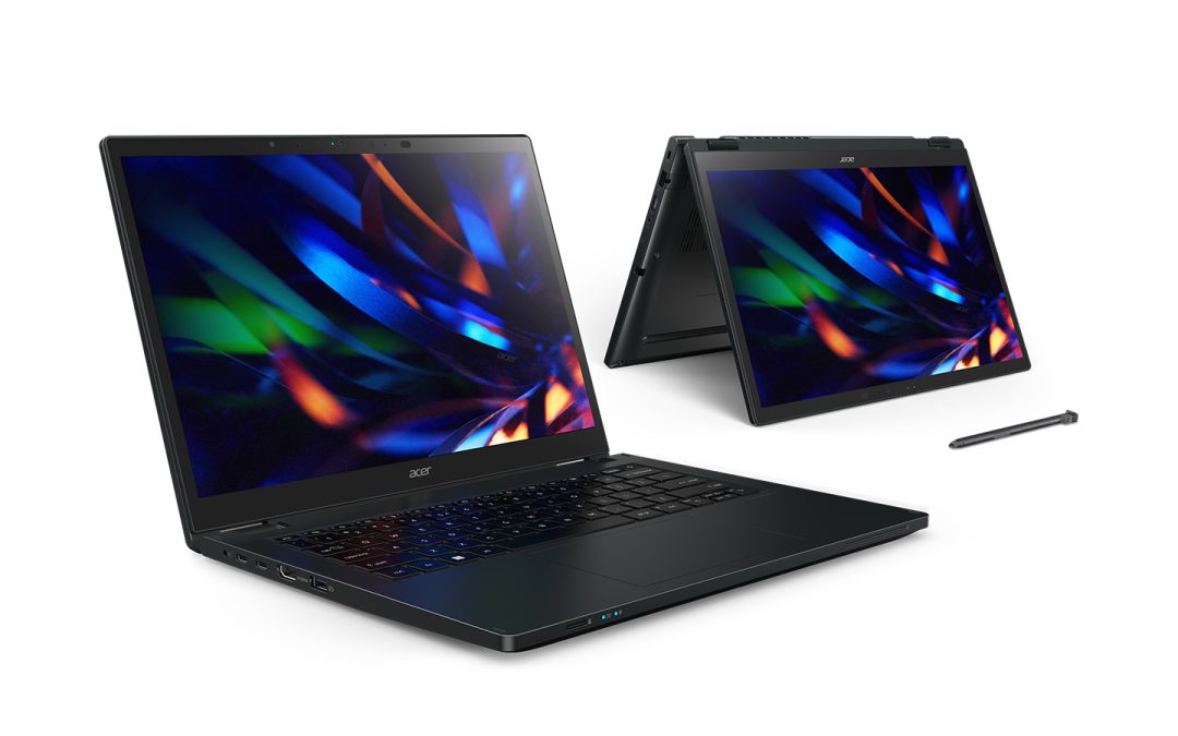 Laptop, tablet, or in between: The Acer TravelMate Spin P4 is the versatile and reliable device for business professionals