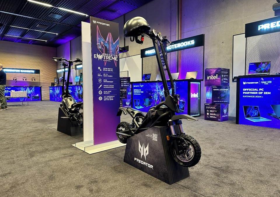Acer Expands eMobility Range with the Predator Extreme E-scooter for Outdoor Adventurer