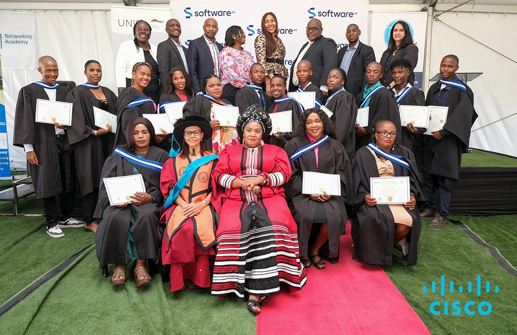 DCDT and Cisco celebrate 41 ICT graduates at Lindamahle Innovation Centre in Eastern Cape village