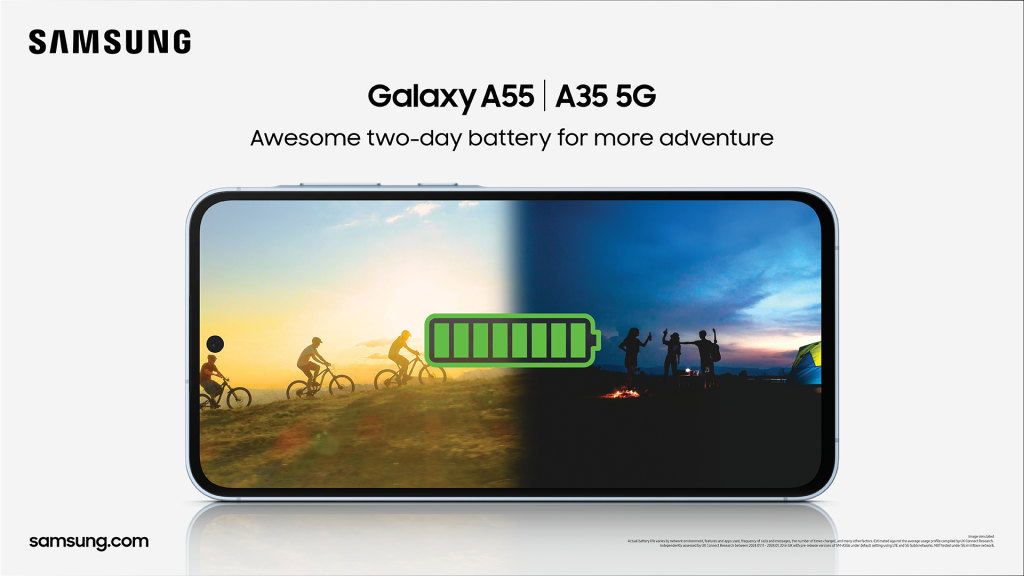 Android, cameraphone, phablet, midrange smartphone, Android, Samsung, Samsung Galaxy range, Samsung Galaxy A55 5G, Father's Day, dad, gift guide, gift ideas, 