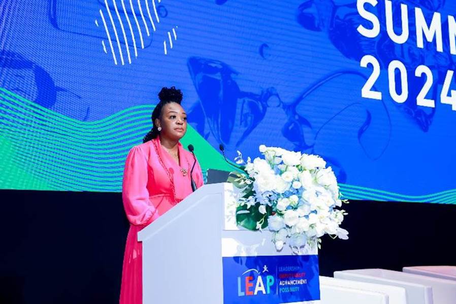 Hon. Dr. Tatenda Annastacia Mavetera, Minister of Information Communication Technology, Postal and Courier Services, Zimbabwe