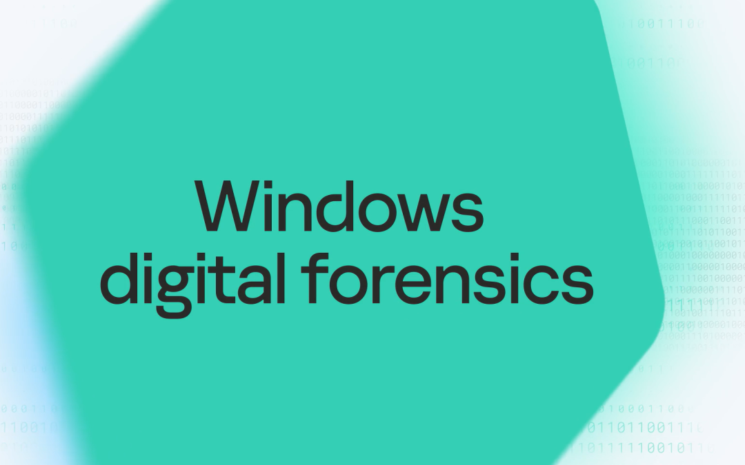 Kaspersky introduces a new online cybersecurity training ‘Windows digital forensics’