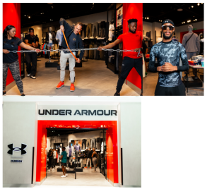 Under Armour, Brand House, Durban, Pavillion Mall, Westville, athleisure wear