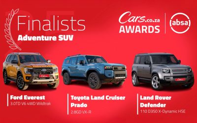 Finalists of the 2024/25 Cars.co.za Awards – sponsored by Absa