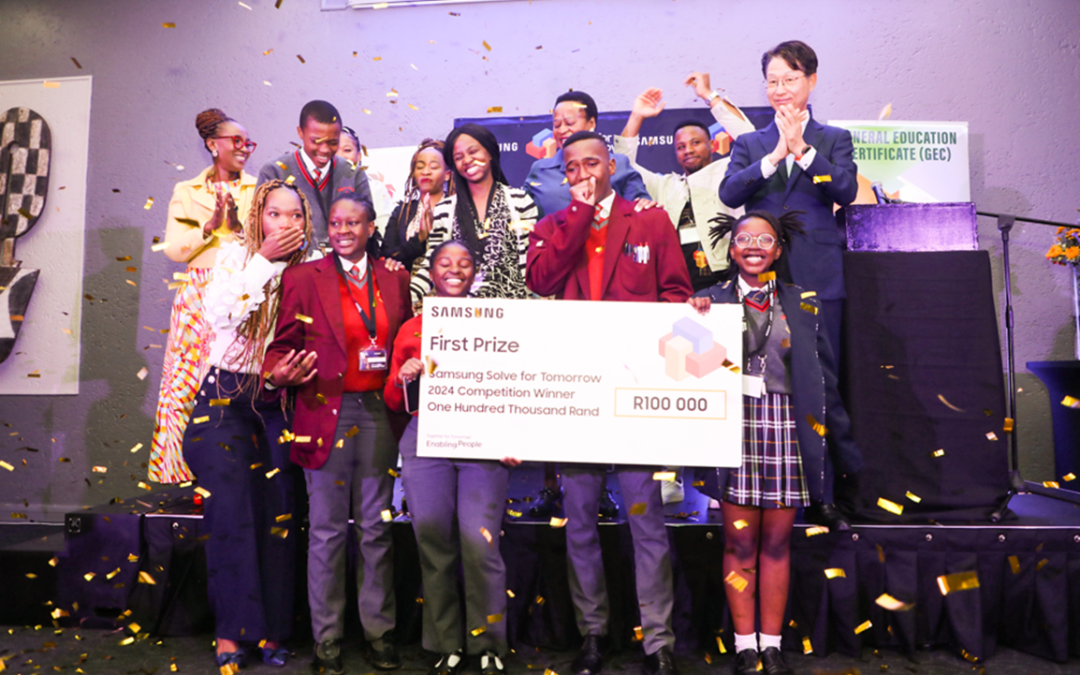 Mandisa Shiceka High School Named as Winner of the 2024 Samsung Solve for Tomorrow Schools Competition