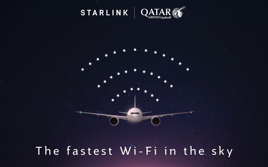 Qatar Airways Launches the World’s First Boeing 777 Starlink-Equipped Flight, Taking the Future of In-flight Connectivity to New Heights