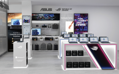 ASUS unveils new shop-in-shop concept stores at Computer Mania