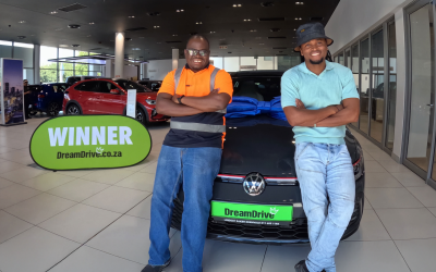 First Dream Drive Winner Drives Off in a Golf 8 GTI