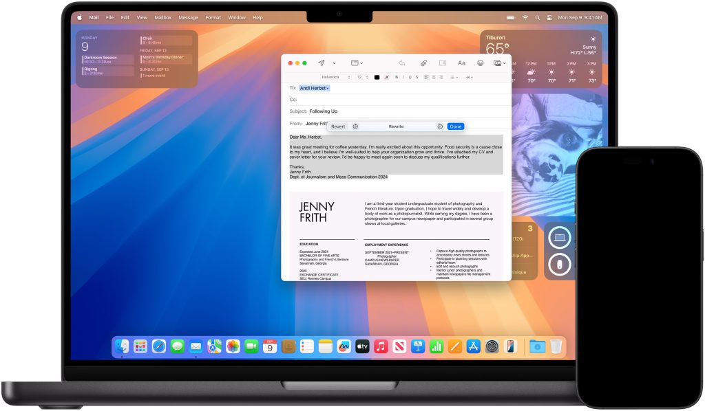Apple Intelligence NOW Available in South Africa: The Most Personal Way to Boost Productivity, Creativity, and More on iPhone, iPad, and Mac