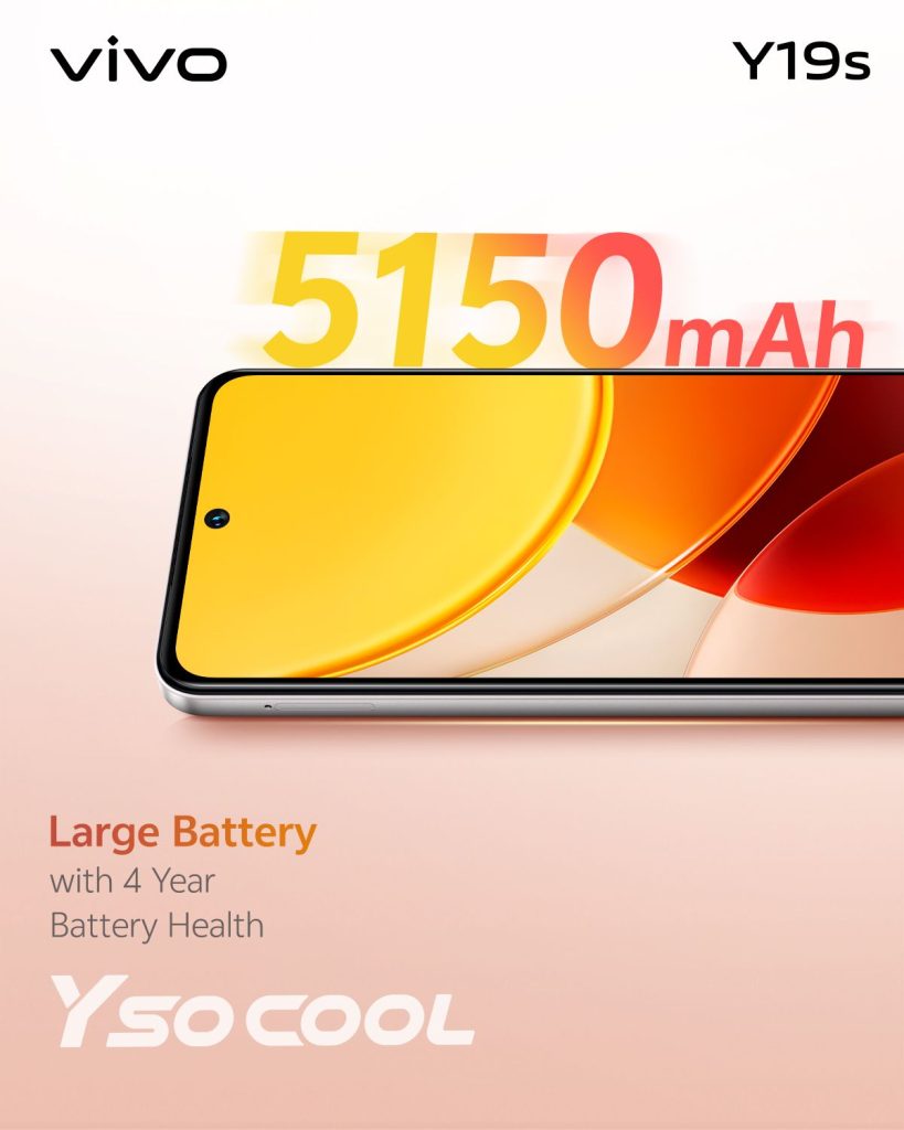 vivo Y19s: Style and Entertainment in a Durable Design