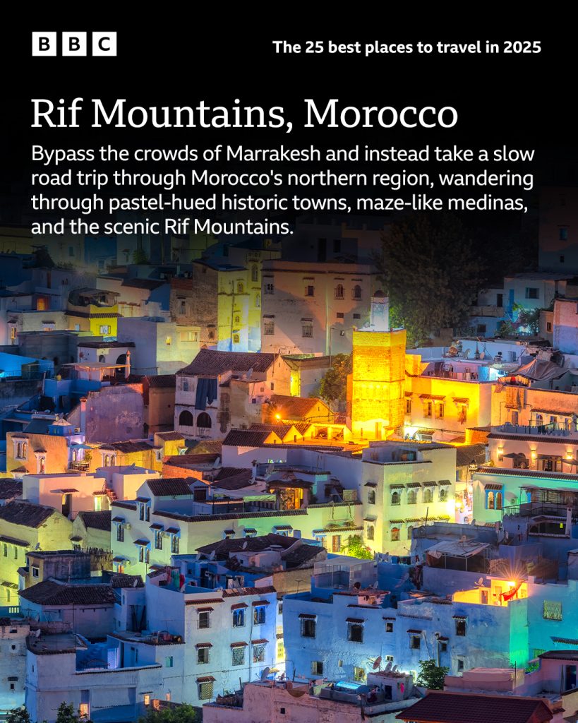 Botswana and Morocco Named in BBC Guide to the Best Places to Travel in 2025