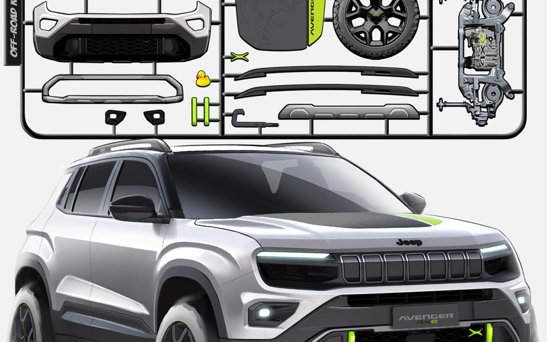 Behind the Lines: Jeep Designers Unveil the Creative Vision for the Avenger 4xe
