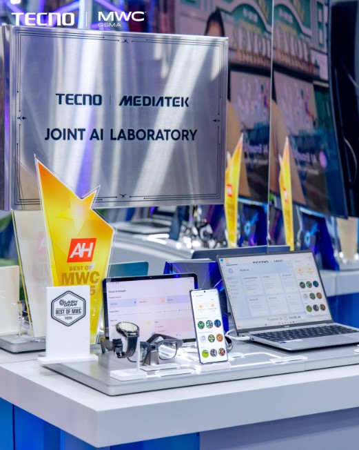 TECNO Showcases Next-Gen AI Ecosystem Products at MWC 2025