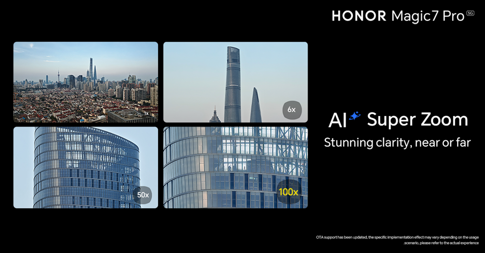 HONOR Magic7 Pro Goes the Distance with AI Super Zoom