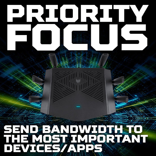 Beyond Gaming: Acer's Predator Connect W6x AX6000 Wi-Fi Gaming Router Delivers High-Performance Connectivity for Every Modern Home