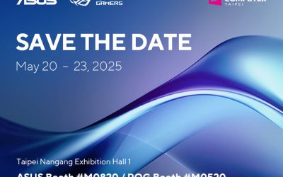 ASUS and ROG to Unveil AI Innovations and Immersive Gaming Experiences  at Computex 2025