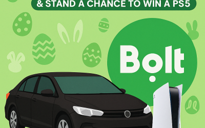 Bolt Urges Safer Easter Travel as demand rises, incentivises passengers with PS5 giveaway