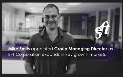 Mike Smits appointed Group Managing Director as EFT Corporation expands in key growth markets
