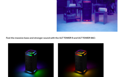 Sony introduces three new speakers in the ULT POWER SOUND range featuring global superstar Post Malone in a brand collaboration