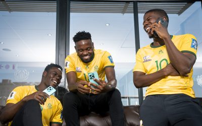 Bafana Bafana Scores on and Off the Pitch with the HONOR 400 Lite