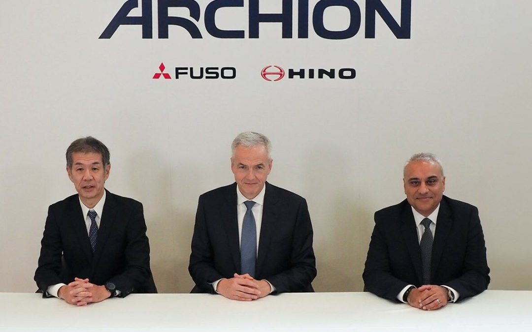 NEW, INTEGRATED HINO AND MITSUBISHI MOTORS COMPANY NAMED ARCHION
