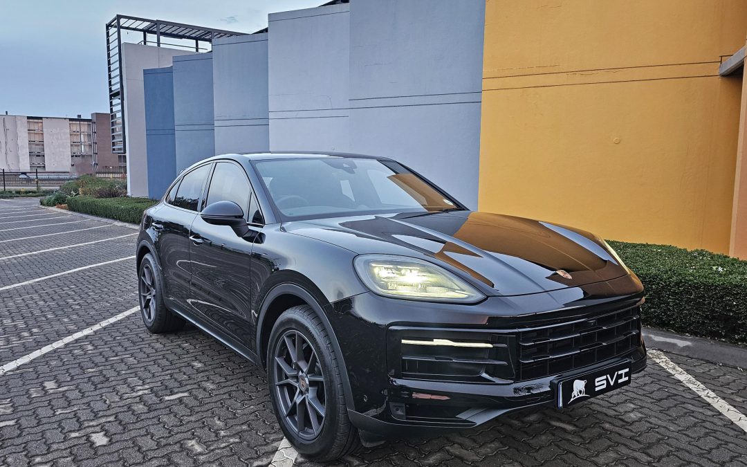 PORSCHE CAYENNE COUPÉ – NOW WITH 'SVI LITE' PARTIAL ARMOUR!