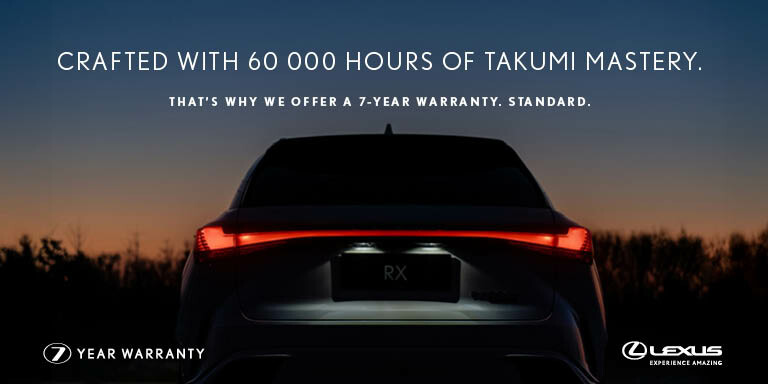 LEXUS SOUTH AFRICA'S 7-YEAR WARRANTY CAMPAIGN REFLECTS THE BRAND'S DEDICATION TO UNMATCHED QUALITY