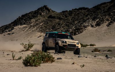 Defender Rally makes history with debut Dakar victory