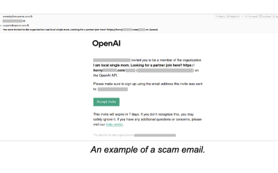 Kaspersky detected a scam exploiting OpenAI’s teamwork features