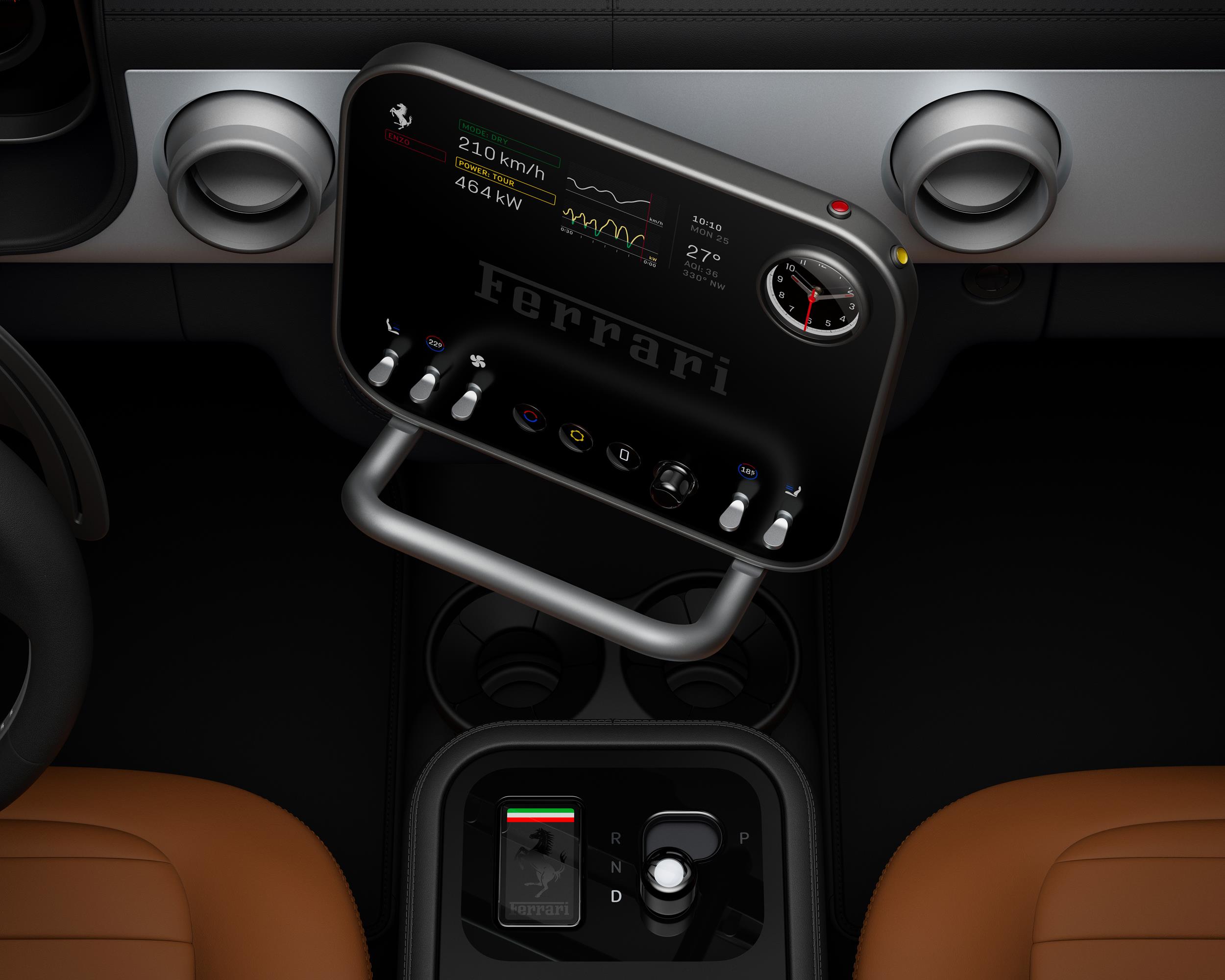 FERRARI LUCE: REVEALING INTERIOR & INTERFACE DESIGN – AND THE NAME THAT LAUNCHES A NEW SEGMENT FOR FERRARI