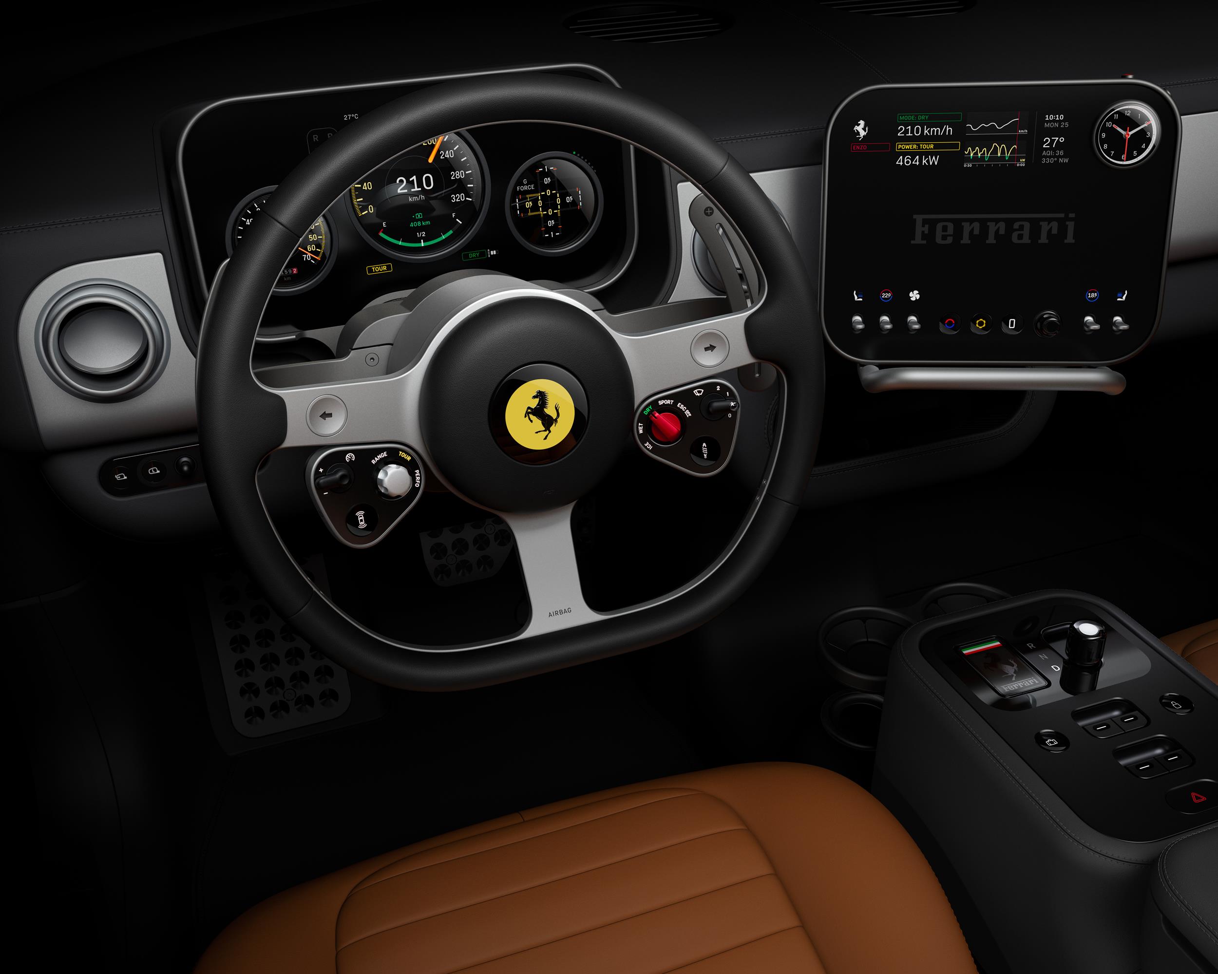 FERRARI LUCE: REVEALING INTERIOR & INTERFACE DESIGN – AND THE NAME THAT LAUNCHES A NEW SEGMENT FOR FERRARI