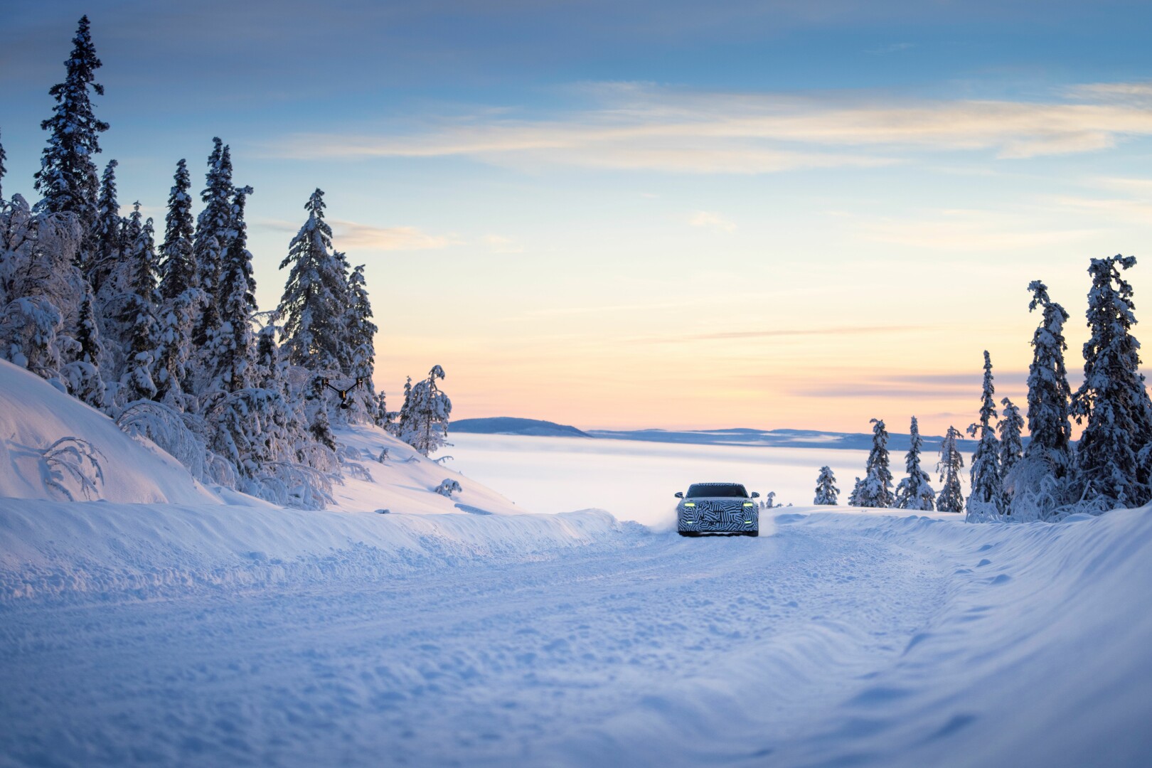 Captivating, composed, comfortable: Jaguar luxury GT begins latest season of winter testing