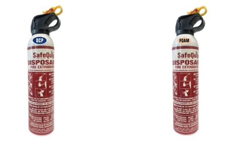 SafeQuip Introduces A New Generation Of Disposable Extinguishers Bringing fire safety closer to home
