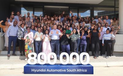 Hyundai Automotive South Africa Achieves Major Milestone: 800,000 Vehicles Sold in South Africa