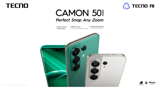 TECNO Unveils CAMON 50 Series and Tonino Lamborghini Collaboration at MWC 2026