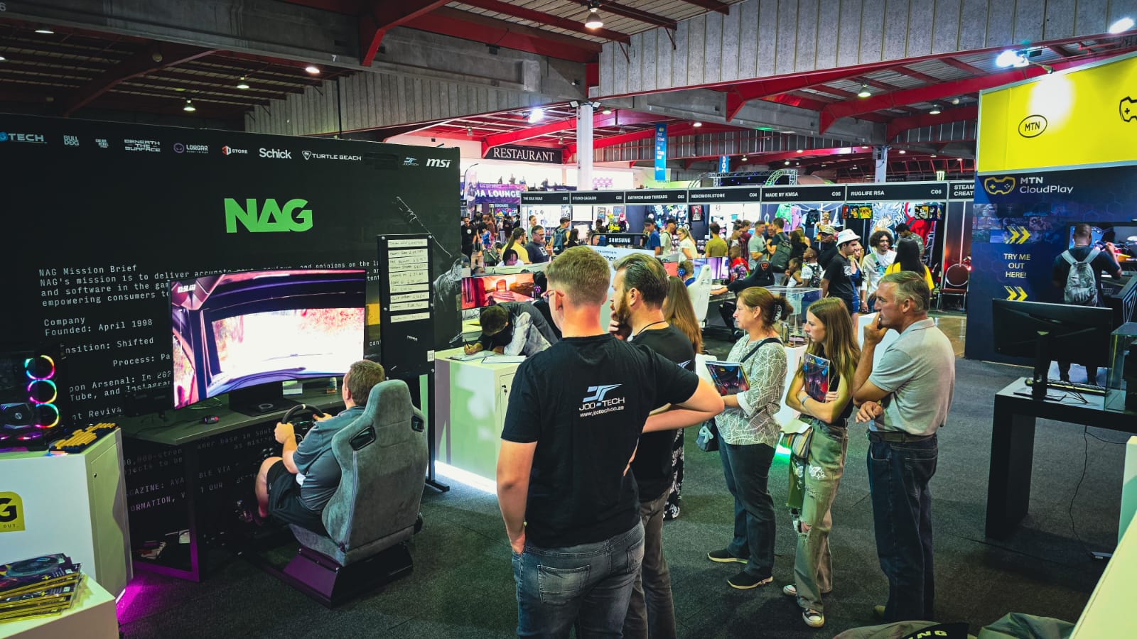 THE RAND SHOW IS SWITCHED ON
with an exciting new Tech and Gaming Arena