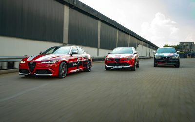 Alfa Romeo returns to Simola Hillclimb with iconic performance vehicles & Electric ambitions