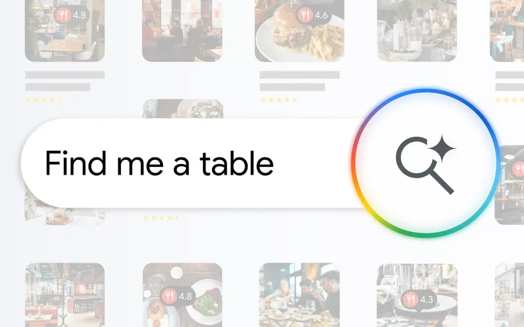 Booking restaurants in South Africa just got easier with AI in Search