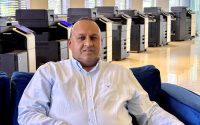 Konica Minolta South Africa CEO Marc Pillay celebrates 25-year milestone