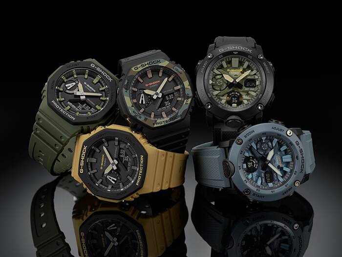 G-Shock GA-2110SU-3ADR, Casio G-Shock GA-2110SU-3ADR , watch, G-Shock, tough tech,