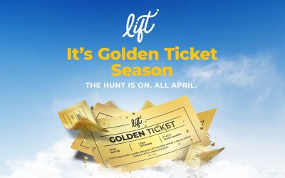 The LIFT Golden Ticket Hunt is back for its fifth year, and this time it’s bigger than ever