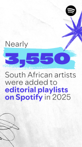 South African Artists Generated Over ZAR 504M on Spotify in 2025