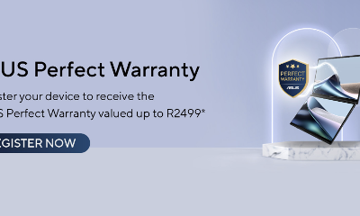 ASUS South Africa Provides Peace of Mind for Local Laptop Users with Free ‘Perfect Warranty’ Accidental Damage Protection