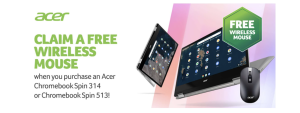 Acer Africa bundles free wireless mouse (worth R499) with new Chromebook campaign