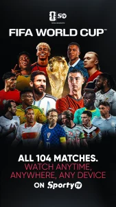 South African Fans to Get Access to All 104 FIFA World Cup 2026 Matches for R10 on SportyTV