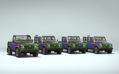 Land Rover South Africa Colour-changing Classic Defender V8 family introduces new double cab option