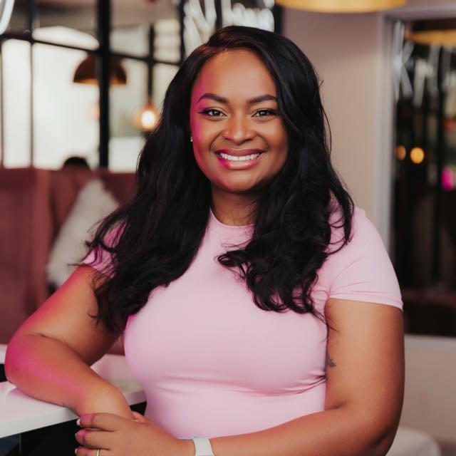 Fefe Ntsoelengoe (32), founder of Glow Up Nails