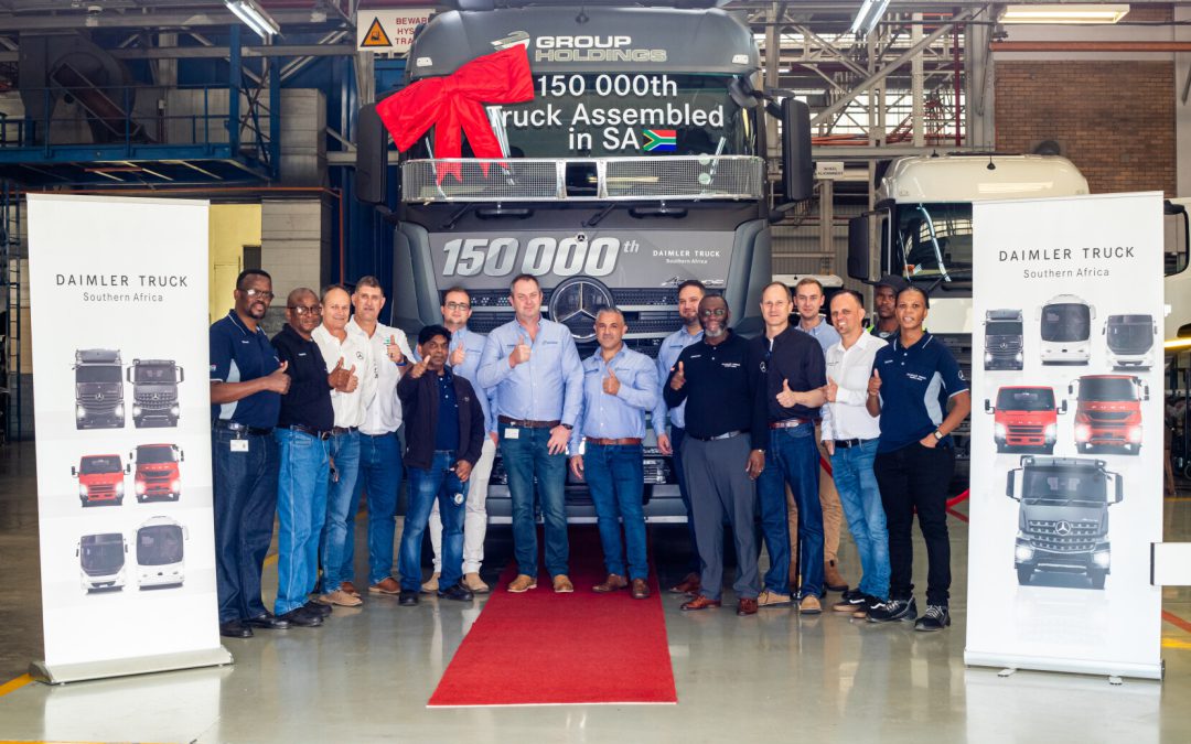 Proudly Built in South Africa: Daimler Truck Southern Africa Reaches Milestone with 150 000th Truck Assembled at East London Plant