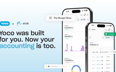 Yoco and stub bring payments and accounting together for South African entrepreneurs