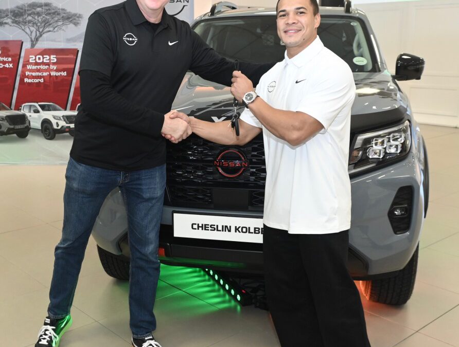 Nissan South Africa Rugby icon Cheslin Kolbe appointed as Nissan ambassador